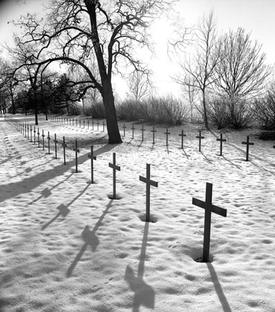 German First world War Cemetery in Northern France